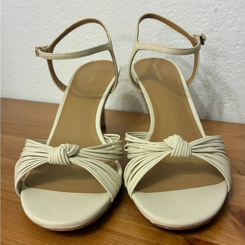 Reformation Pia Knotted Heeled Sandal - Picture 2 of 5